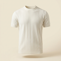 Ribbed Crew Tee