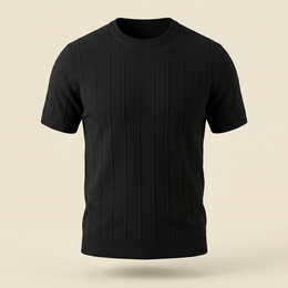 Ribbed Crew Tee